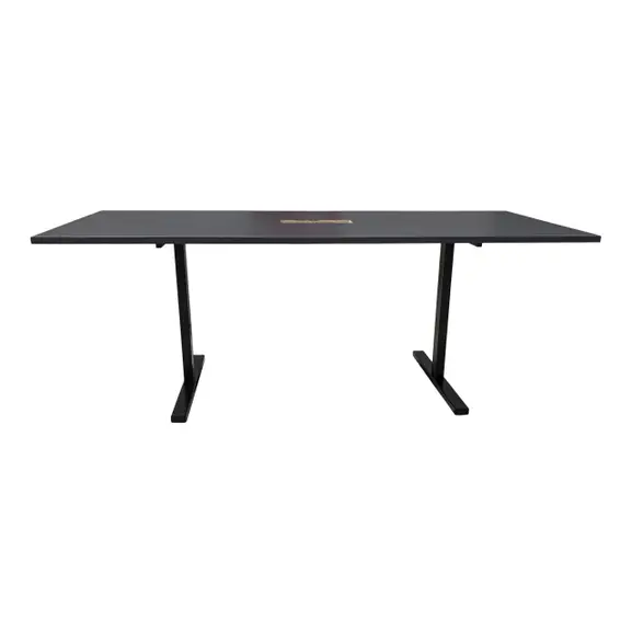 Konferensbord Narbutas GråSvart 200×100 (3)