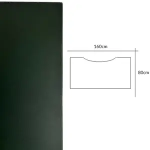 Bordsskiva SA-Möbler Laptop Linoleum Grön 160x80