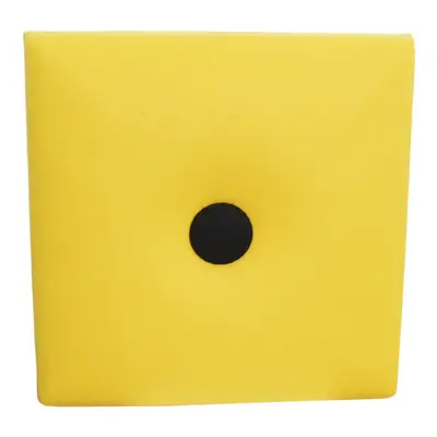 Ljudabsorbent Vägghängd Gul/Svart