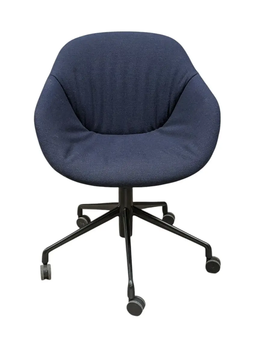 Konferensstol HAY AAC25 MörkblåSvart (2)