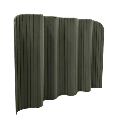 Golvskärm Zilenzio Focus Floor 240×150 Mörkgrön
