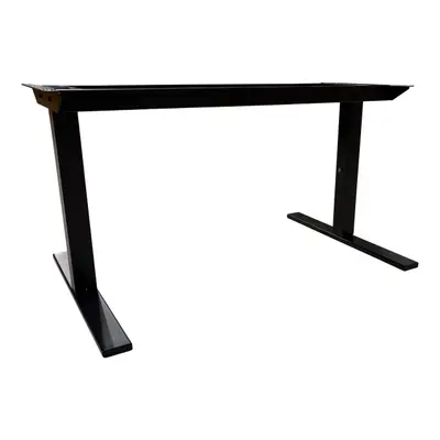 Skrivbord Stationärt Stativ Svart 120-140×70-80