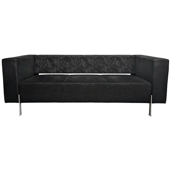 RPG 180217-258350 REMAKE Soffa Kinnarps Pio 3-sits SvartMönstrad