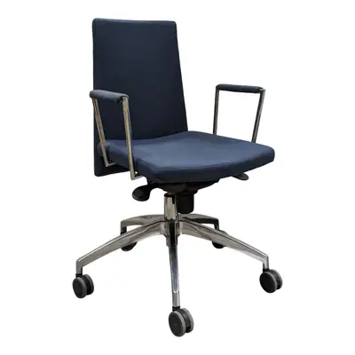 Konferensstol Johanson Design Detroit BlåKrom