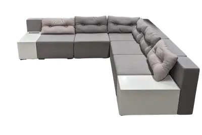 Modulsoffa Materia Monolog LjusgråVit (6)