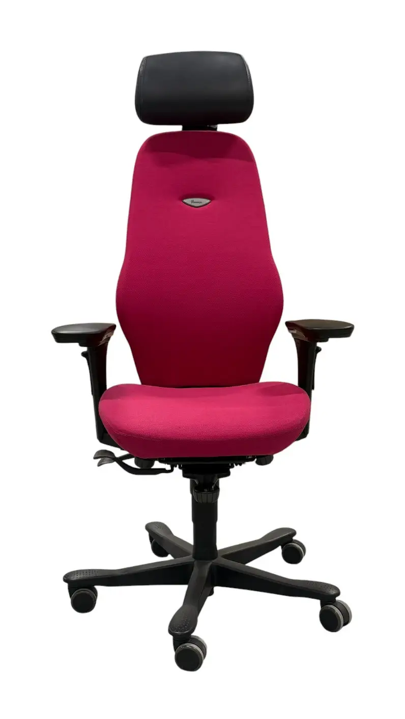 Kontorsstol Kinnarps 60008000 Plus RosaSvart (4)