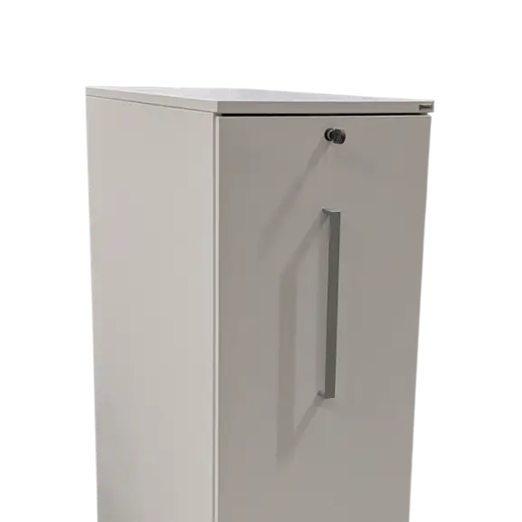 Towerförvaring Kinnarps Space 3xA4 VitRöd