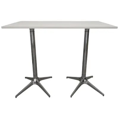 RPG 100321-265098 Ståbord EFG HideTech VitKrom 140x70cm Höjd 110cm