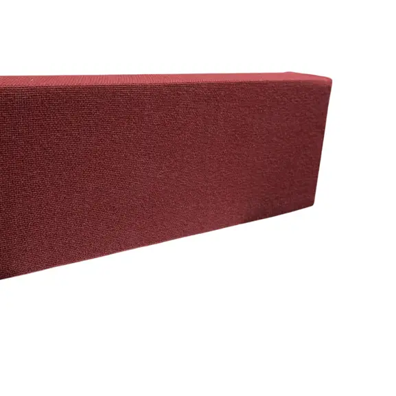 Ljudabsorbent Zilenzio Timber Vinröd 60×15