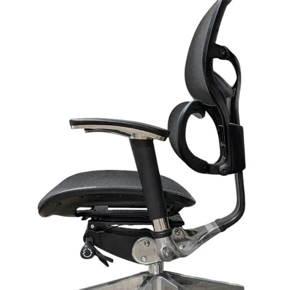 Kontorsstol Ergonomisk Kontorsstol Nät Svart (5)