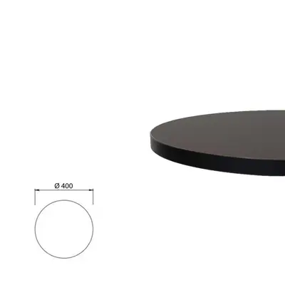 Bordsskiva Fenix Ø40 svart