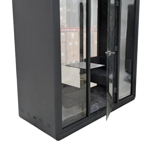 Telefonbås Pod Flekssit SvartGrå (5)