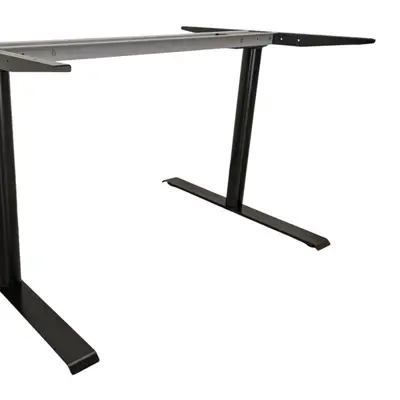 Elskrivbord Lanab Design Svart 120-140×80-90 (10)