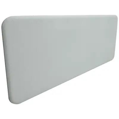 Bordsskärm Abstracta Softline 30 Ljusgrå 120x45cm