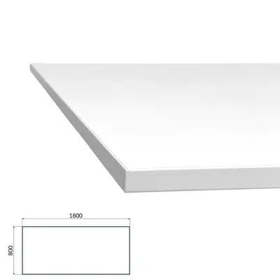 Bordsskiva Vit 180x80