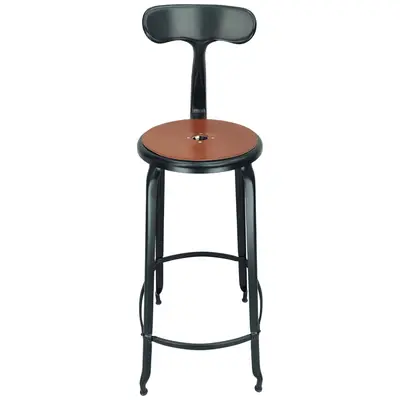 Barstol Nicolle Metal Chair Svart Sitthöjd 80cm
