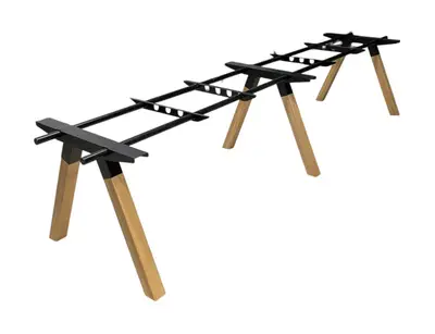 Konferensbordsstativ Martela Frankie SvartEk 345×88 (4)