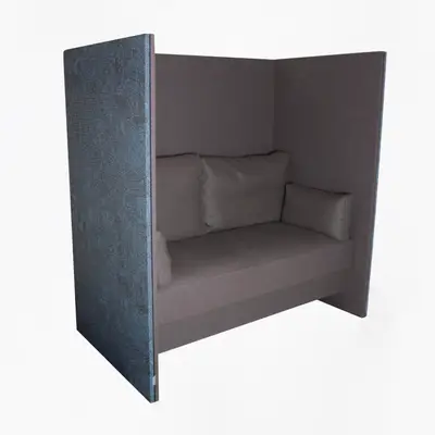 Soffa Glimåkra LimbusSit Ljusbrun/Blåmönstrad