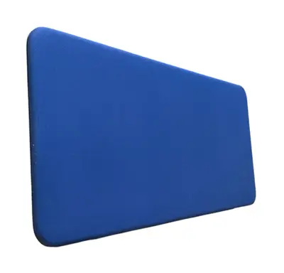 Bordsskärm Abstracta Softline Blå 120×60 (2)