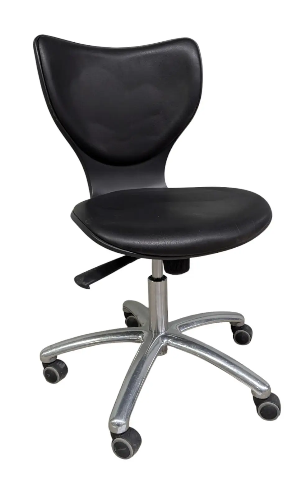 Konferensstol Akaba Gorka SvartSkinn (1)