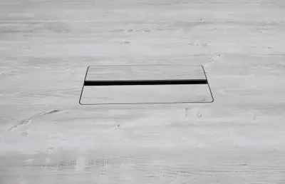 Konferensbord Grålaserad AskVit 360×120 (2)