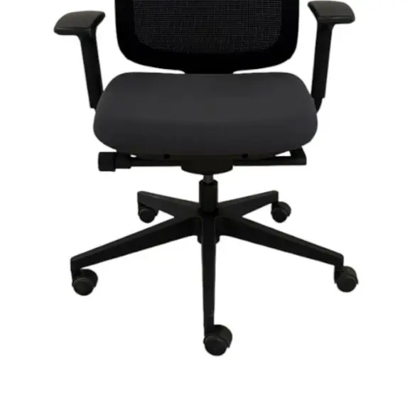 Kontorsstol Steelcase Think SvartGrå (2)