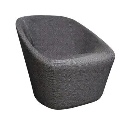 Fåtölj Pedrali Log 366 Mörkgrå