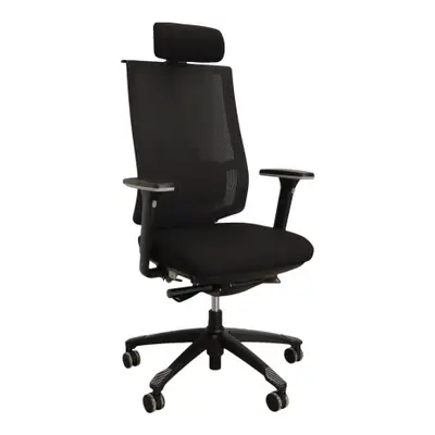 Kontorsstol Toplux Comfo 2030 Svart Ny (2)