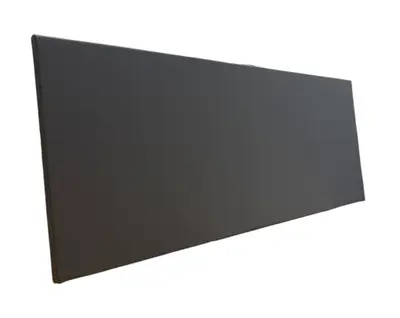 Bordsskärm Mörkgrå 165×60 (2)