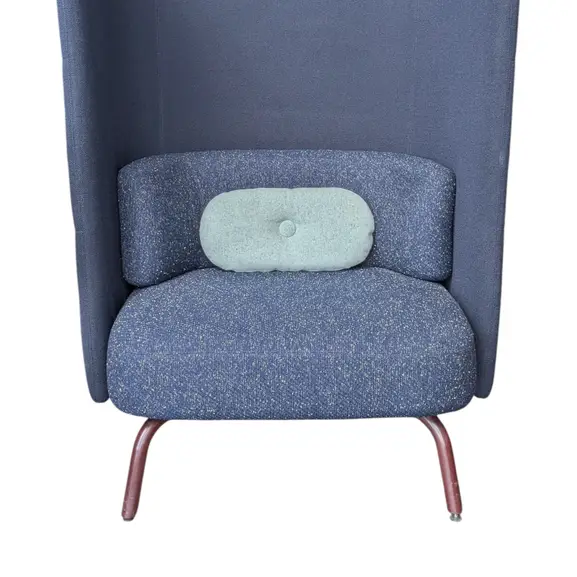 Telefonfåtölj Lammhults Portus BlåVinröd (2)