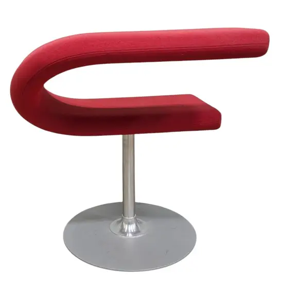 Fåtölj Blå Station Innovation C RödKromGrå (2)