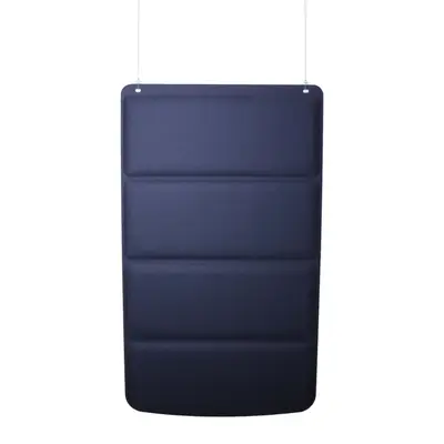 Ljudabsorbent Abstracta Plaid Takhängd Mörkblå 137×80