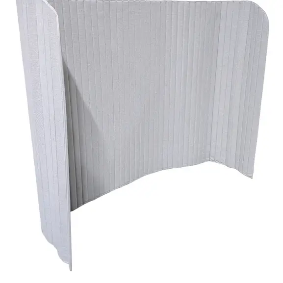 Golvskärm Zilenzio Focus Floor Ljusgrå 270×150 (2)