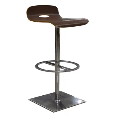 Barstol Brun/Krom