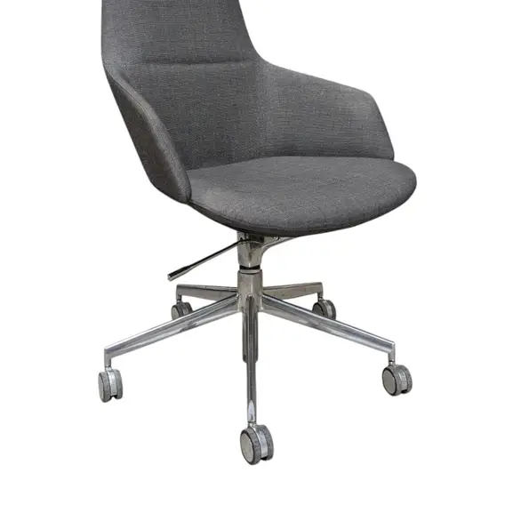 Konferensstol Arper Aston 1927 MörkGrå (3)