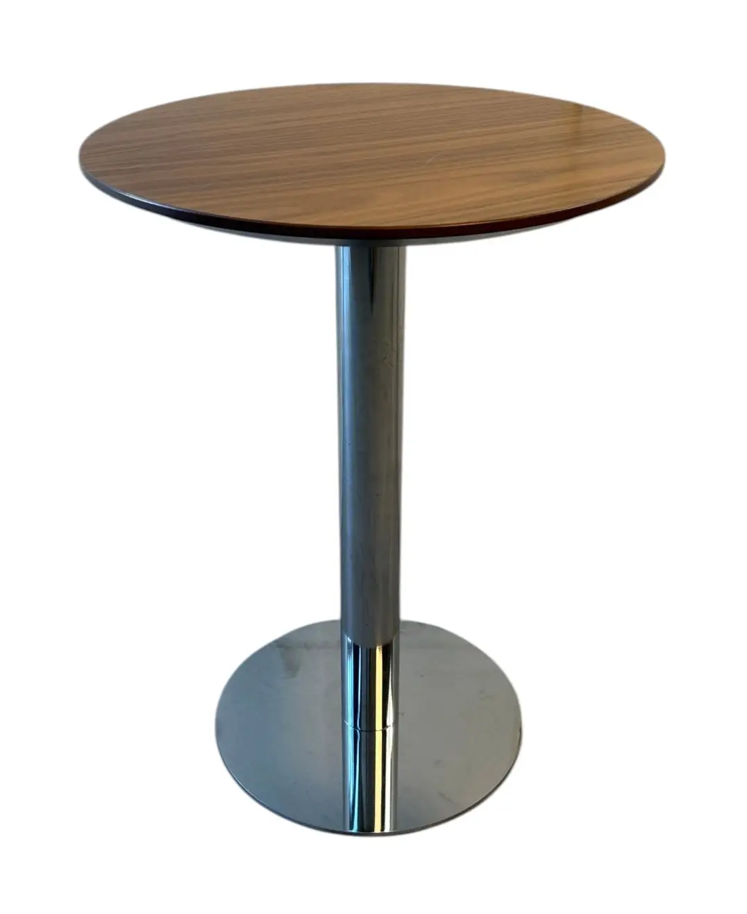 Sidobord ValnötKrom Ø45 (2)