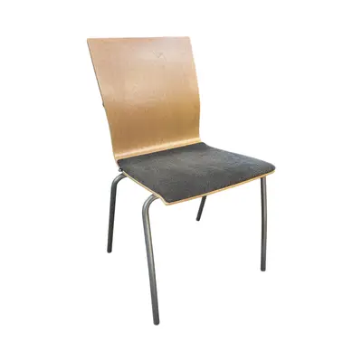 Stol EFG Björk/Grå