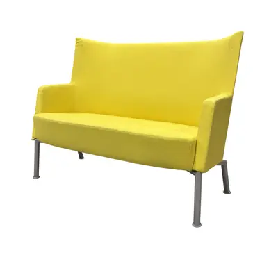 Soffa Kinnarps Invito GulGrå-Photoroom