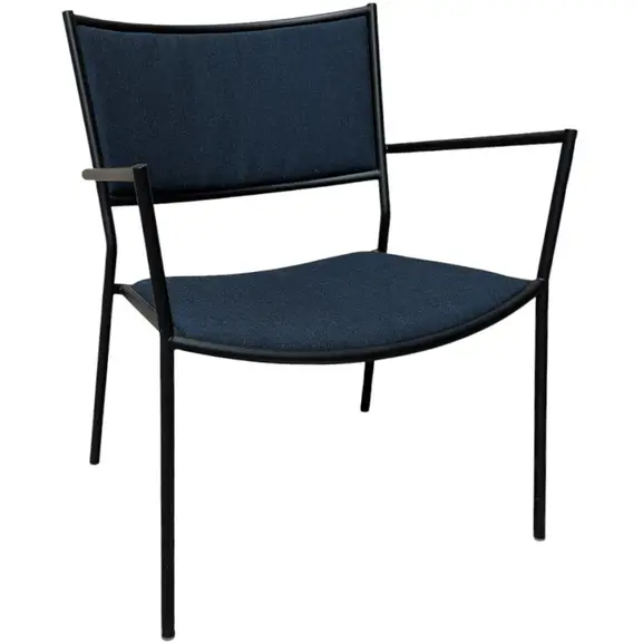 Fåtölj Massproductions Jig Easy Chair BlåSvart (5)