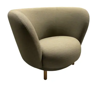 Fåtölj Massproductions Dandy GråGrönEk