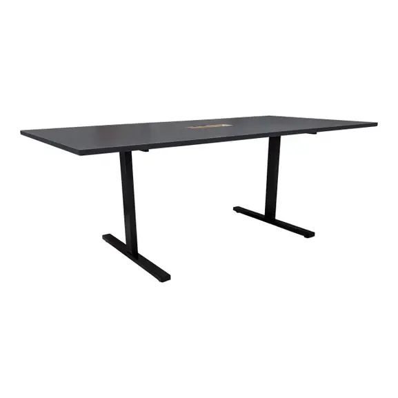 Konferensbord Narbutas GråSvart 200×100