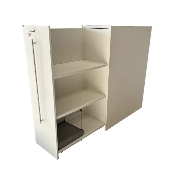 Towerförvaring EFG Vänster 3xA4 Vit (2)