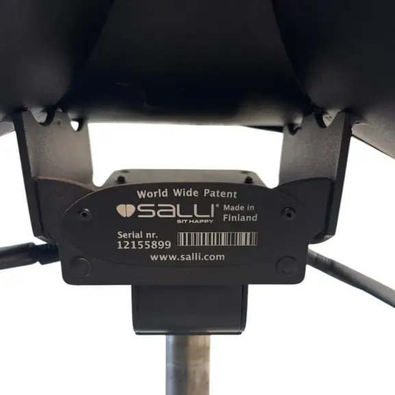 Sadelstol Salli Classic SvartKrom (1)