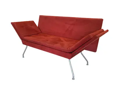 Soffa Materia Avec RödGrå