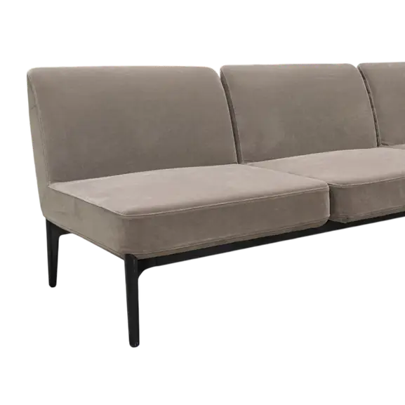 Soffa Pedrali Social DSO_3L BrunSvart