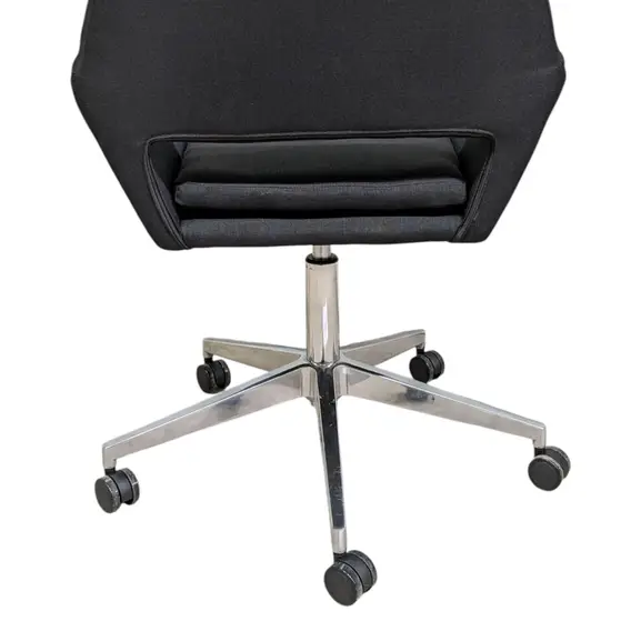 Konferensstol Lotus Furniture Amsterdam MörkgråKrom (4)