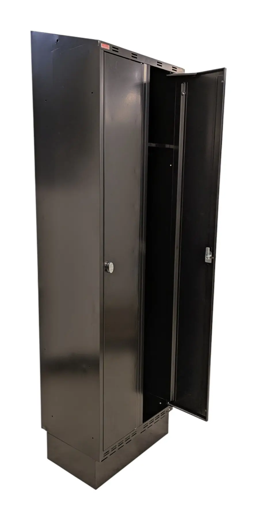 Klädskåp 2 Dörrar Svart (2)