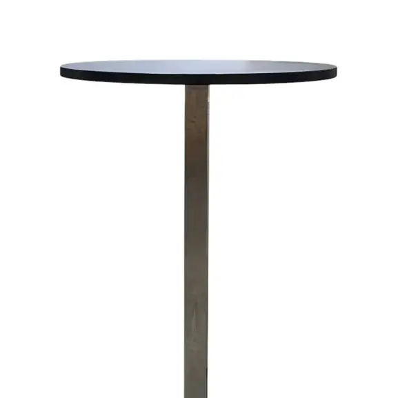 Ståbord SvartKrom Ø70