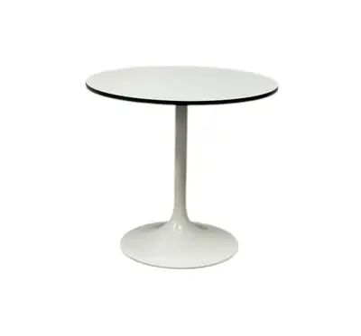 Sidobord VitSvart Ø75 (2)