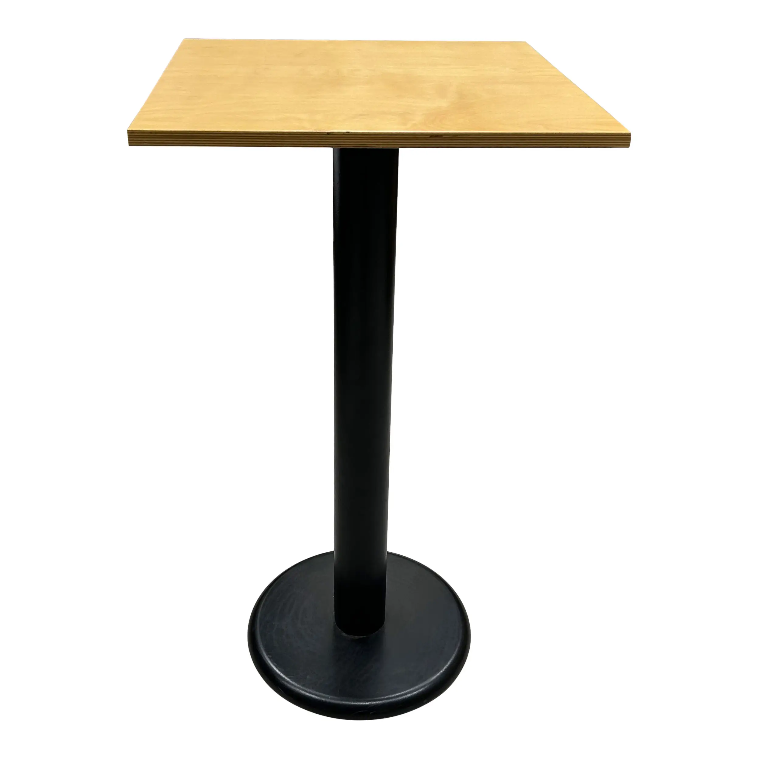 Ståbord BjörkSvart 60×60